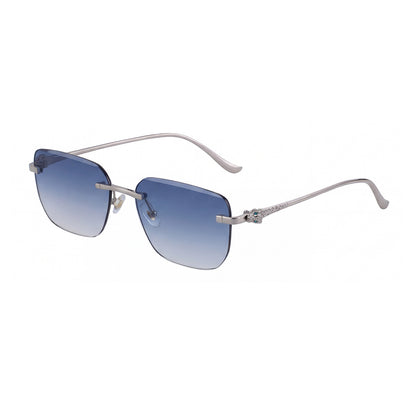 Occhiali da sole quadrati rimless