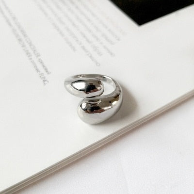Anello regolabile placcato oro