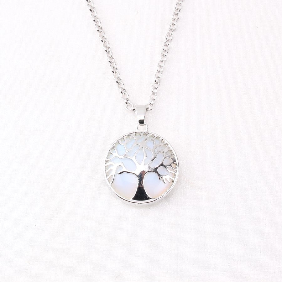 Collana albero della vita in pietra naturale