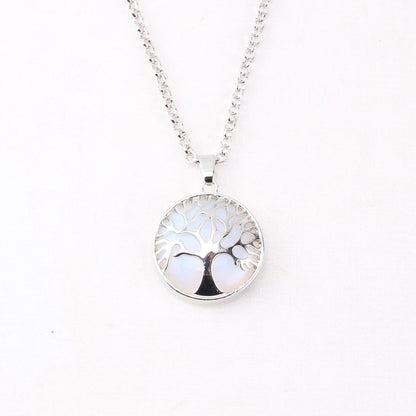 Collana albero della vita in pietra naturale