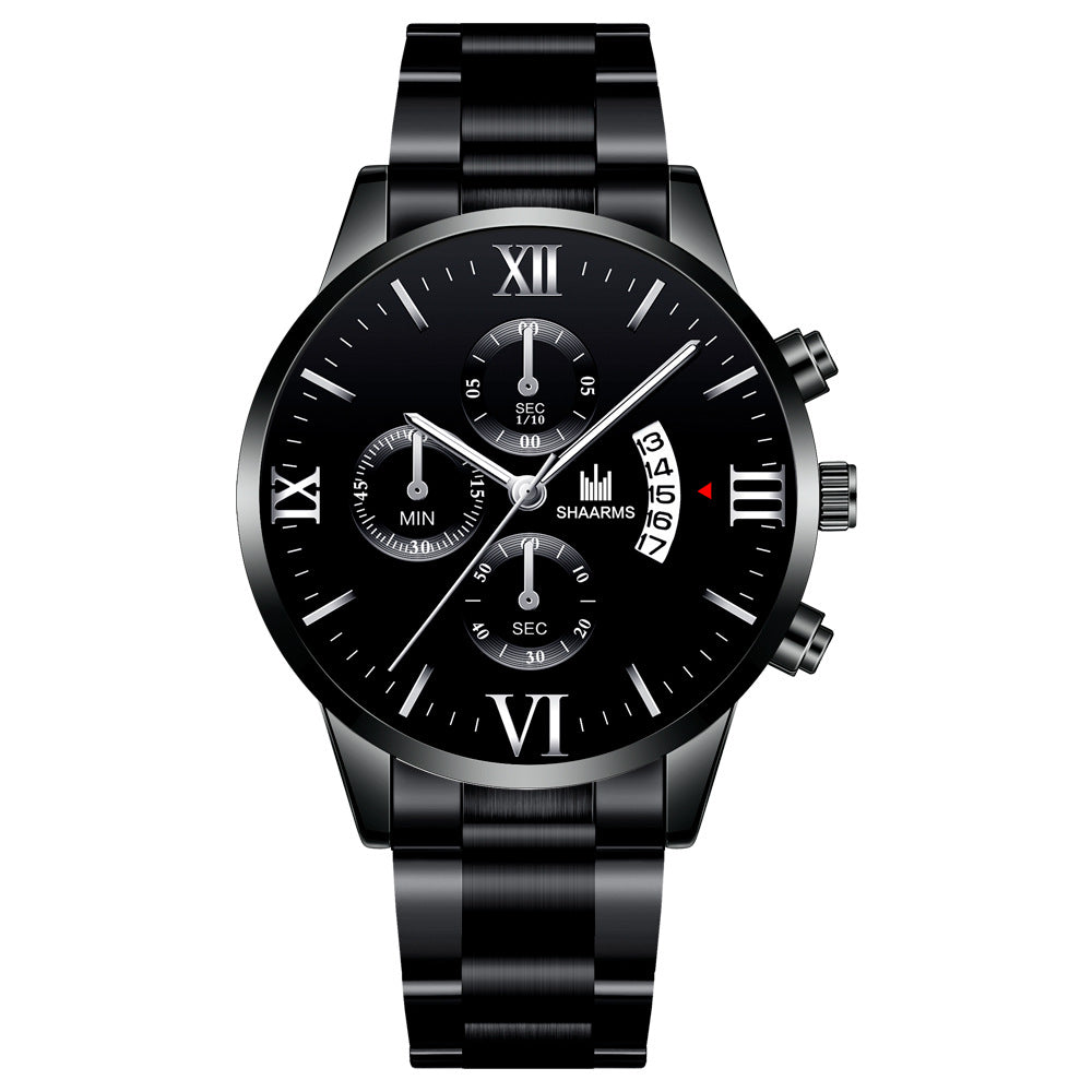 Orologio uomo acciaio business