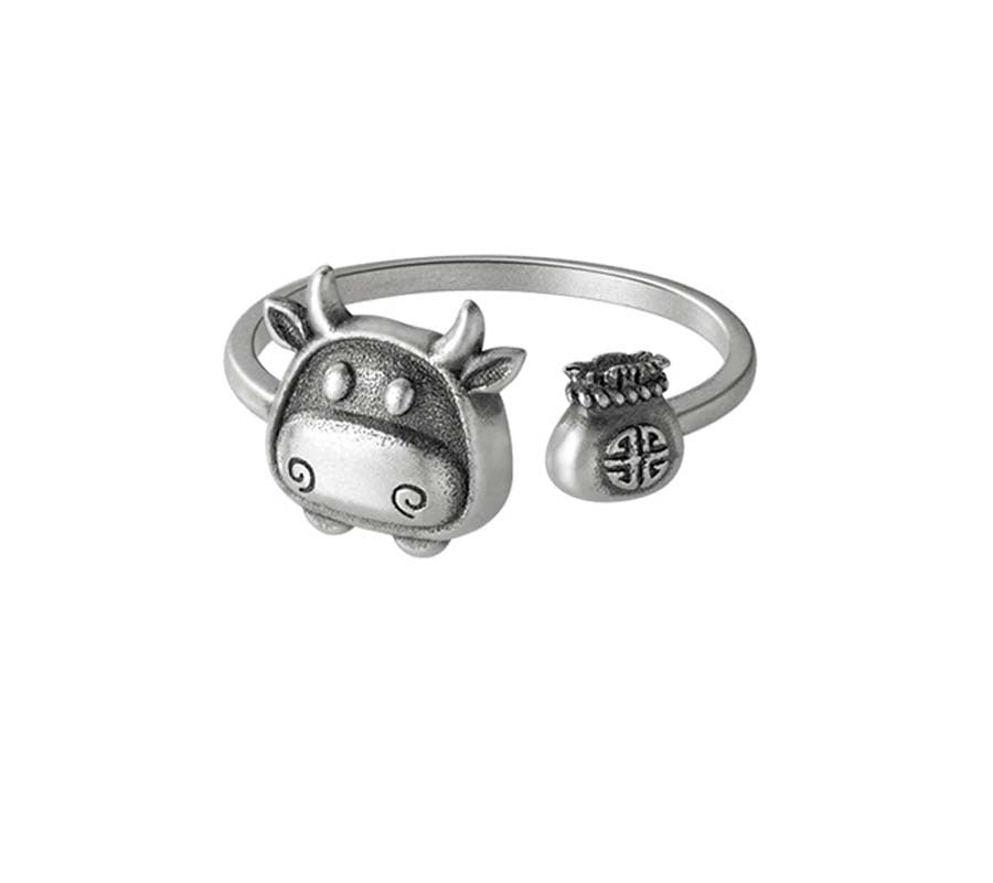Anello zodiacale argento
