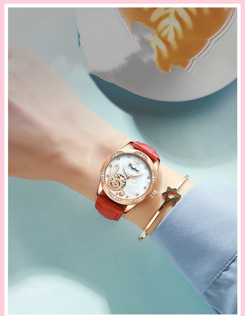Orologio donna traforato automatico