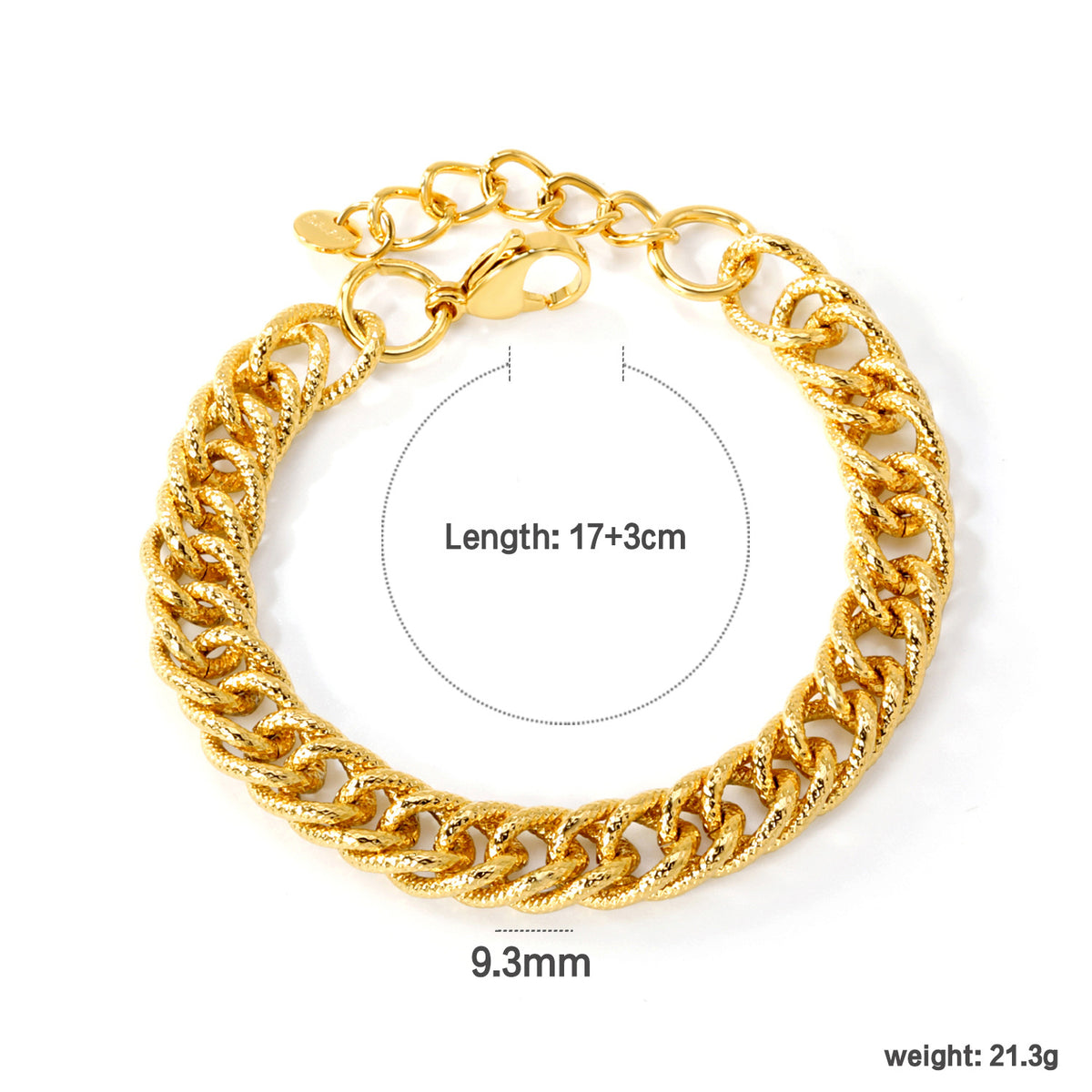 Bracciale ciliegia placcato oro