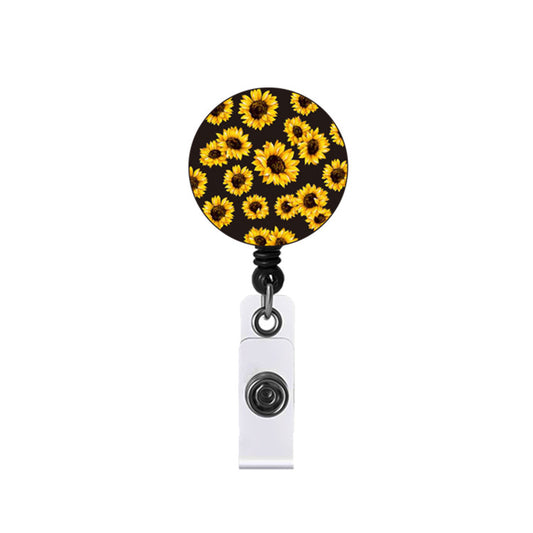 Spilla girasole epossidica