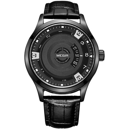 Orologio da uomo in pelle al quarzo