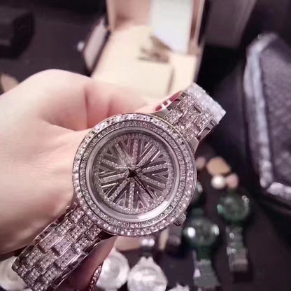 Orologio donna acciaio diamanti