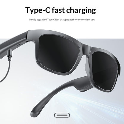 Occhiali smart con Bluetooth protezione anti luce blu