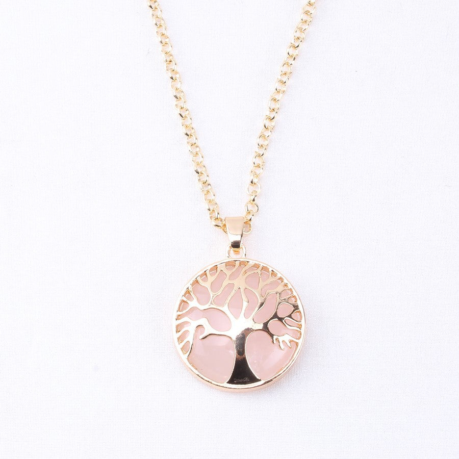 Collana albero della vita in pietra naturale