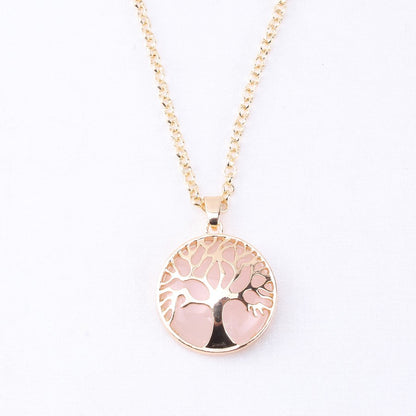 Collana albero della vita in pietra naturale