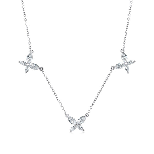 Collana farfalla argento