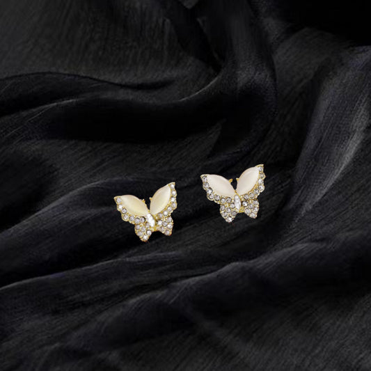 Orecchini farfalla diamanti
