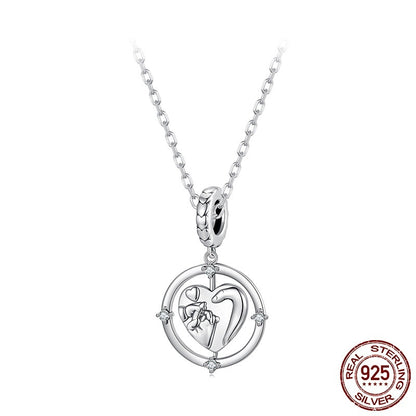 Collana tre cuori argento