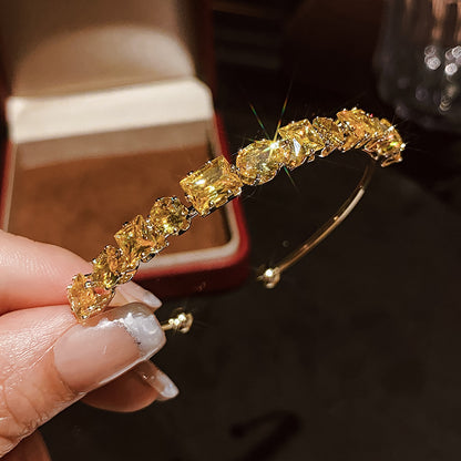 Bracciale Doppio Fiore Zircone