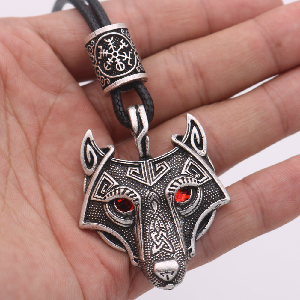 Collana rune vichinghe nodo triangolare