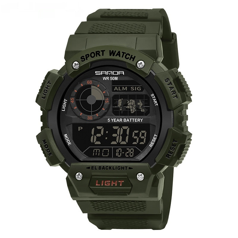 Orologio sportivo digitale monoschermo