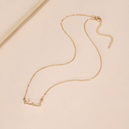 Collana con lettera araba