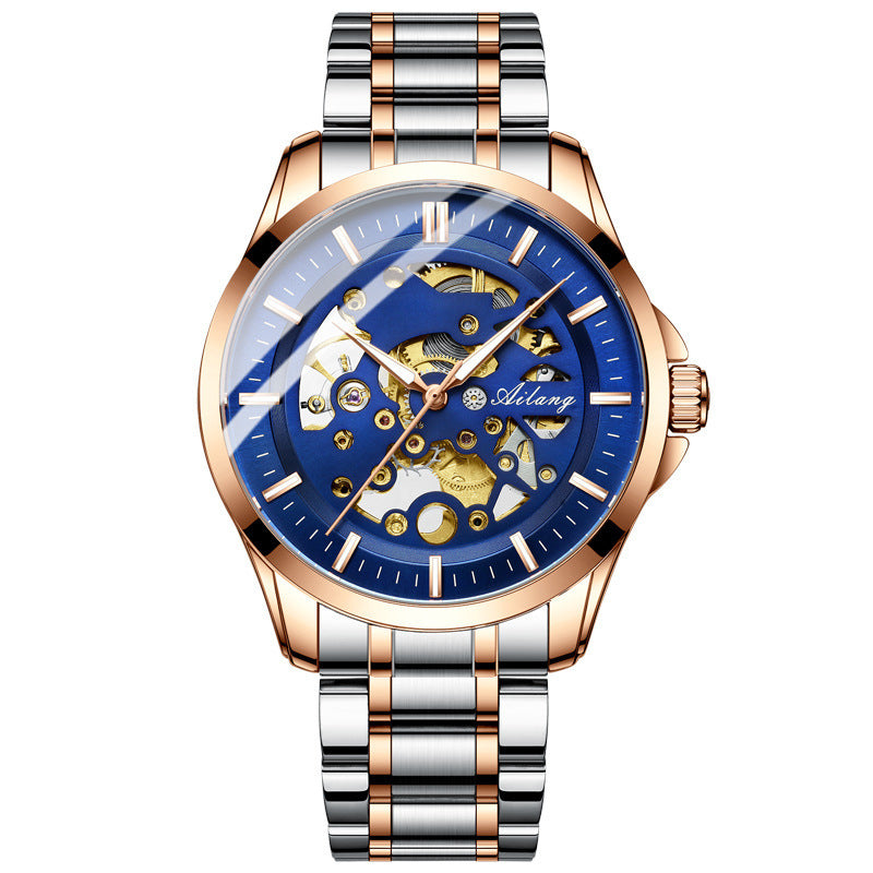 Orologio automatico scheletrato impermeabile