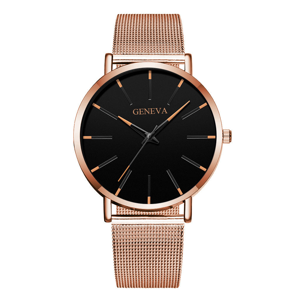 Orologio uomo con cinturino mesh