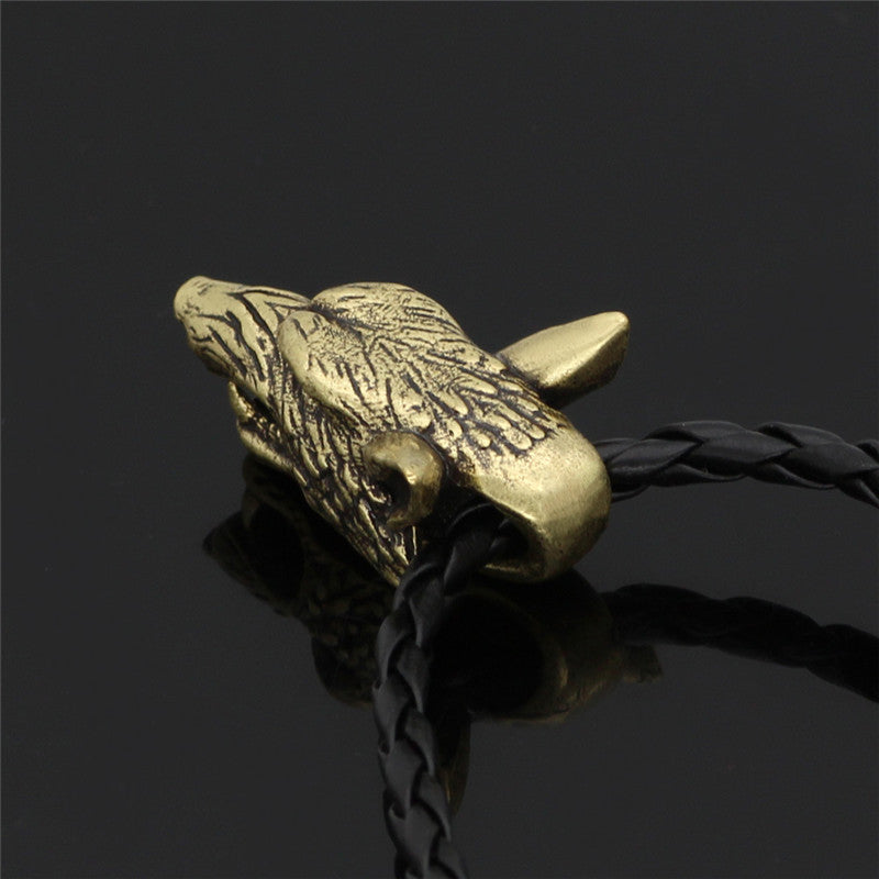 Collana lupo da uomo