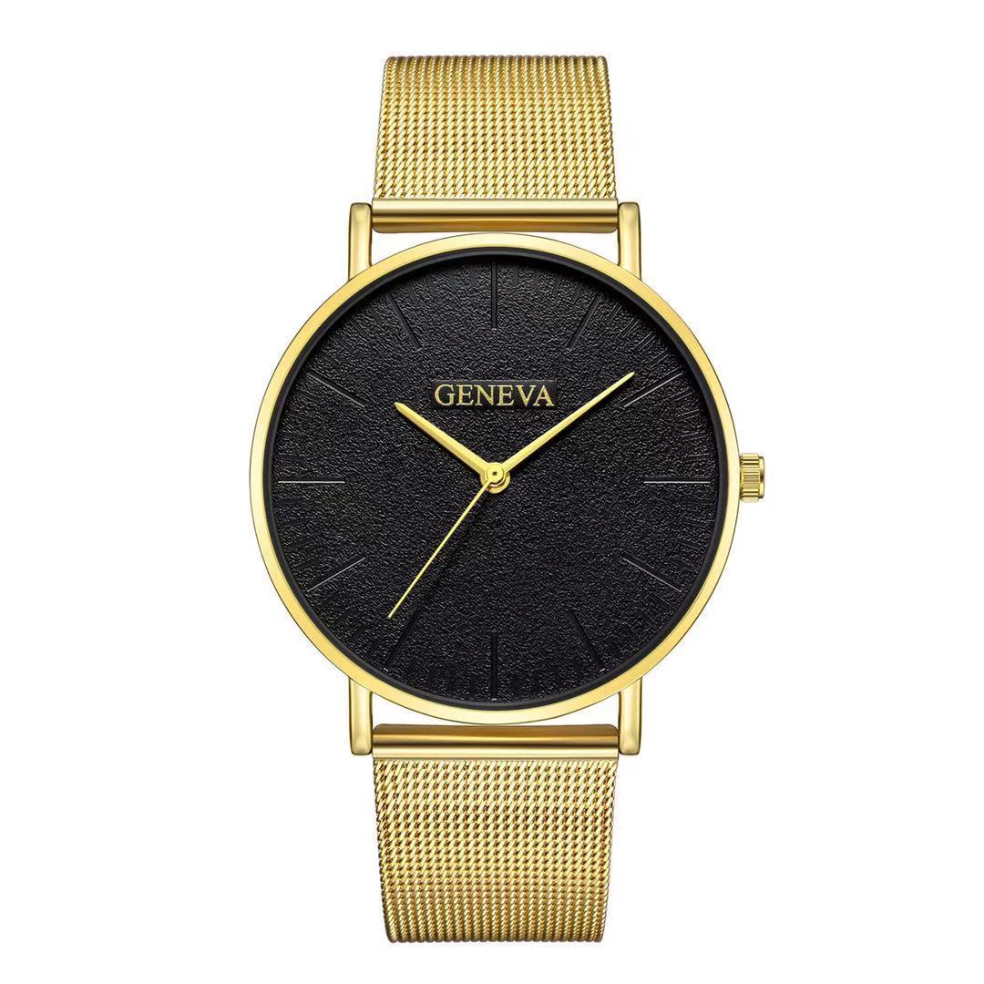Orologio cinturino mesh acciaio da uomo