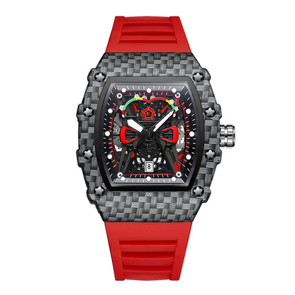 Orologio da uomo quarzo impermeabile luminoso