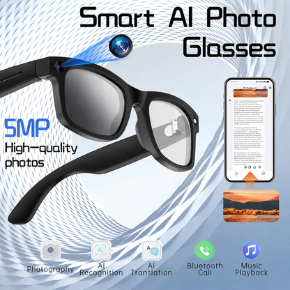 Occhiali smartwatch fotocamera