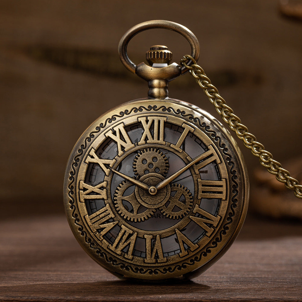 Orologio da tasca bronzo traforato