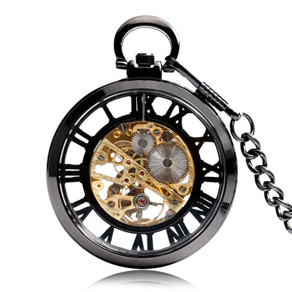 Orologio da tasca meccanico a cifre romane