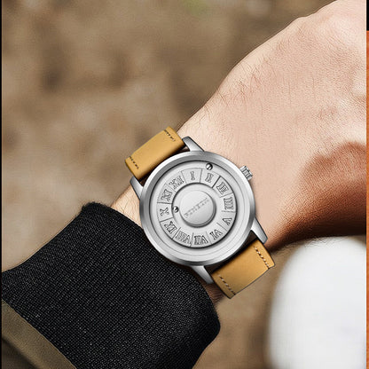 Orologio a sospensione magnetica al quarzo