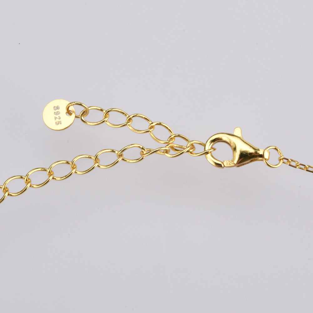 Collana lunga cuore argento 925