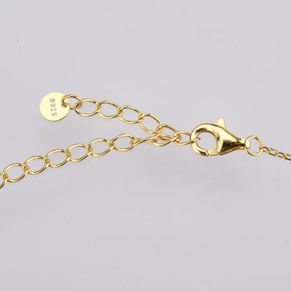 Collana lunga cuore argento 925