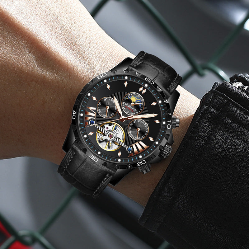 Orologio uomo traforato automatico