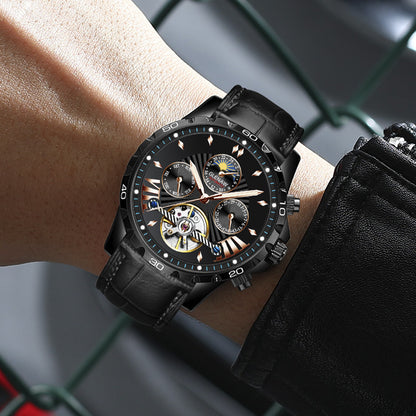 Orologio uomo traforato automatico
