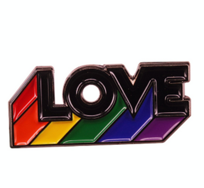 Spilla arcobaleno pride
