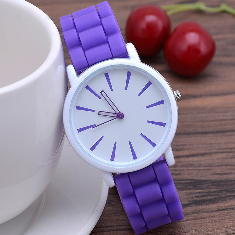 Orologio donna in silicone ultrasottile