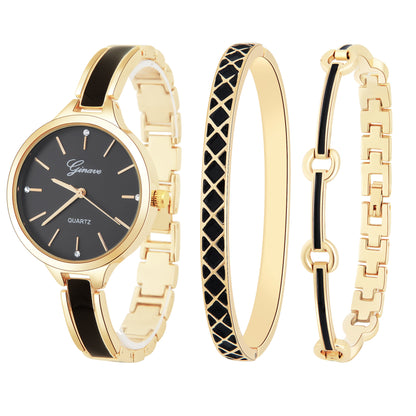 Orologio donna set tre pezzi