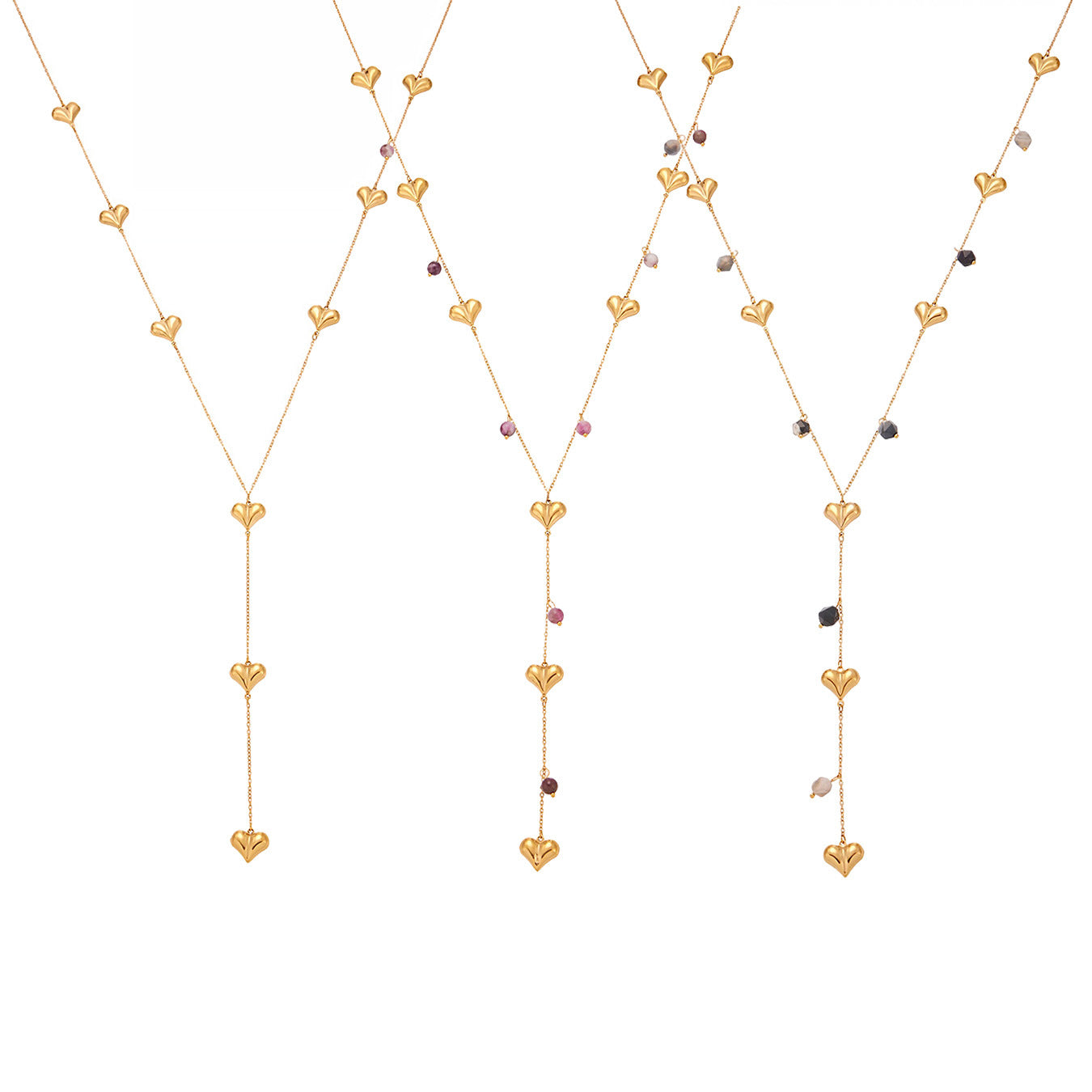 Collana corta da maglione