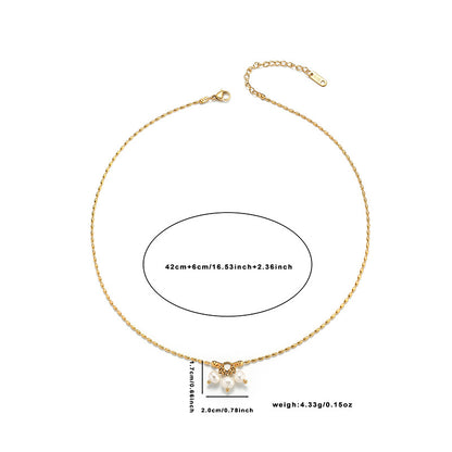 Collana perla resistente