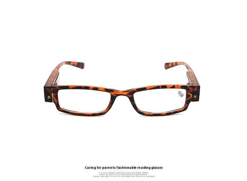 Occhiali lettura con LED