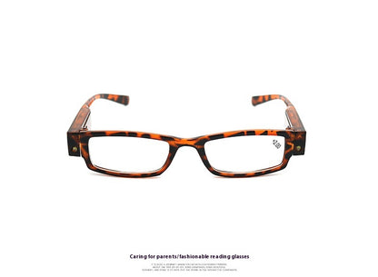 Occhiali lettura con LED