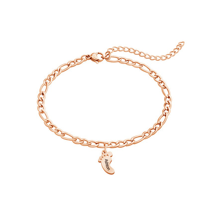 Bracciale acciaio inossidabile inciso