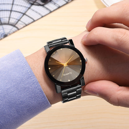 Orologio specchio marrone
