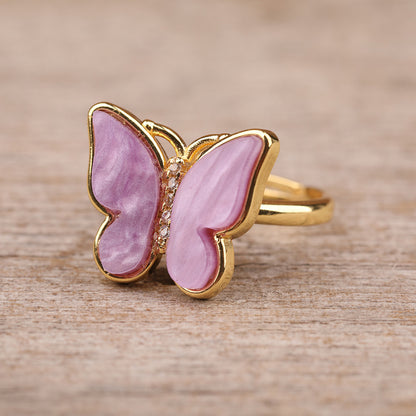 Anello farfalla ruotabile