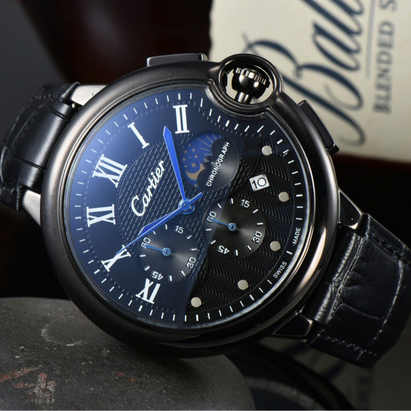 Orologio uomo business gomma