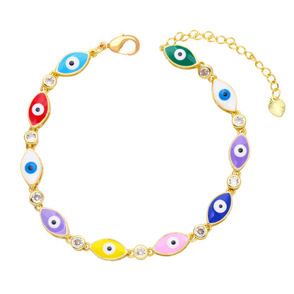 Bracciale occhio bohemien