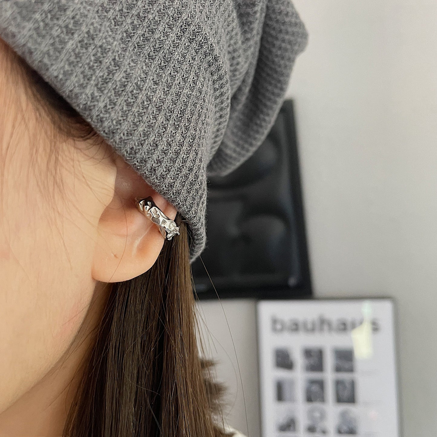 Clip orecchio titanio