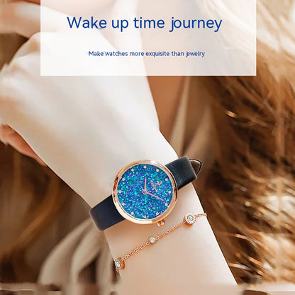 Orologio donna con cristalli zaffiri