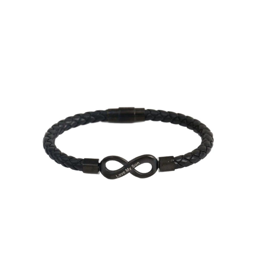 Braccialetto acciaio inox Simbolo Infinito