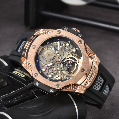 Orologio uomo quarzo con cinturino in tela